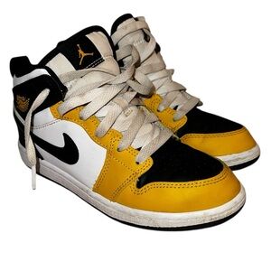 Nike Air Jordan 1 Mid GS Ochre Yellow 1Y 2023